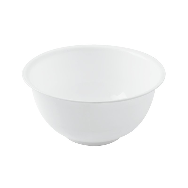 Bacinella semisferica bianca PP ø28 h14,5cm 4Lt