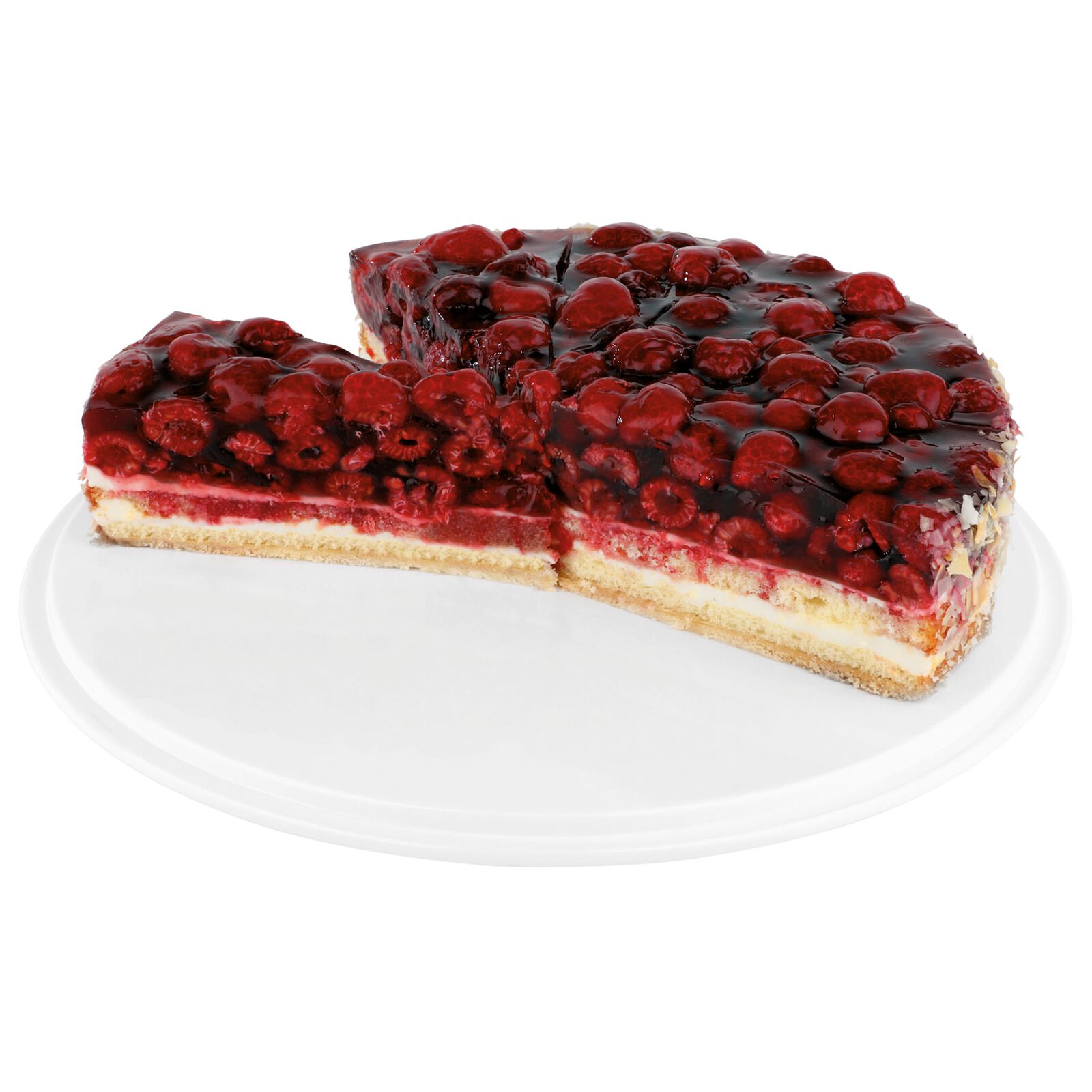 Piatto Torta Ø Cm 31 H 4 Melamina Bianco