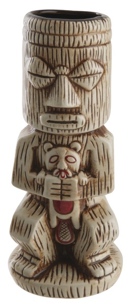 TIKI MUG CERAMICA TOTEM CHIARO 500ml