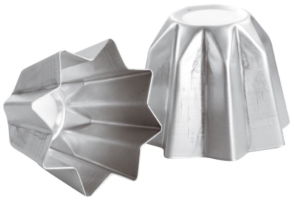 Stampo Pandoro 1 kg ø23 h17cm Alluminio