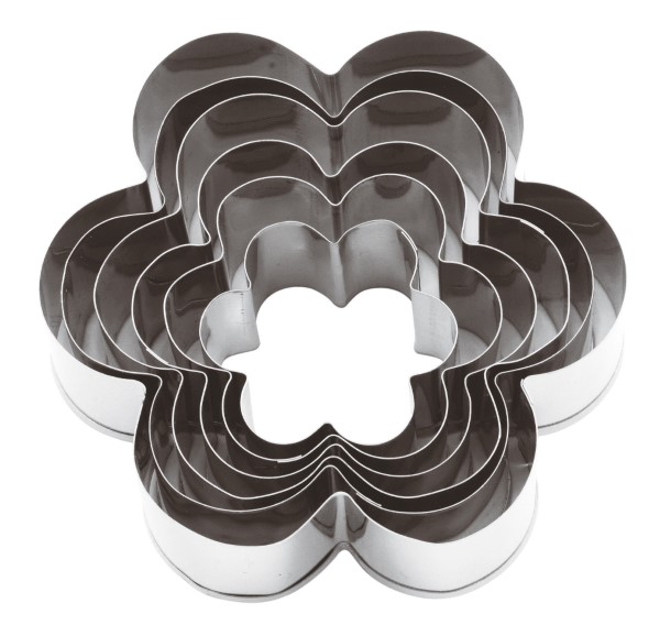 Tagliapasta Fiore misti ø10 h3cm 6pz