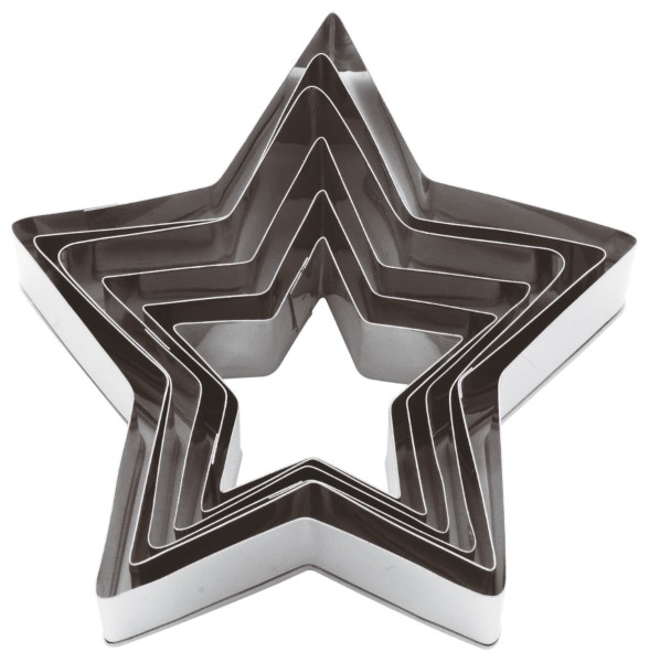 Tagliapasta Stella misti ø10 h3cm 6pz