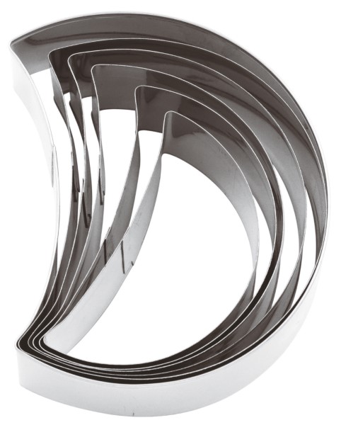 Tagliapasta Mezzaluna misti ø10 h3cm 6pz