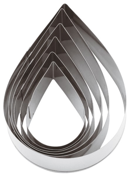 Tagliapasta Goccia misti ø10 h3cm 6pz