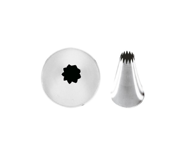 Conf 6 Pz Bocchette Foro A Stella Francese 4 mm