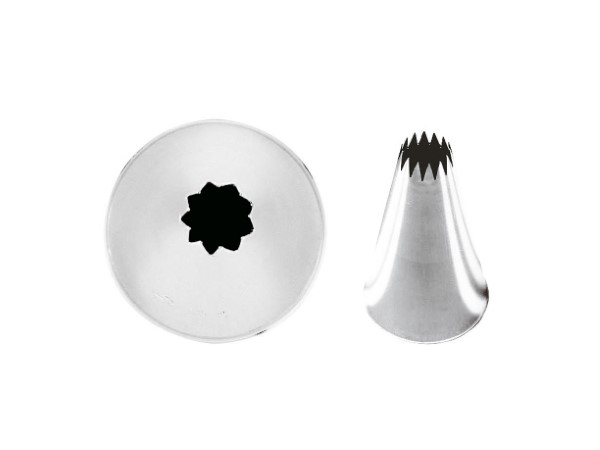 Conf 6 Pz Bocchette Foro A Stella Francese 7 mm