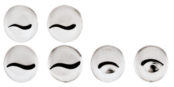 Conf 6 Pz Bocchette Assortite Inox