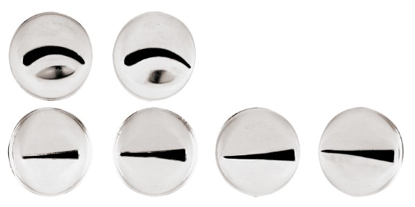 Conf 6 Pz Bocchette Assortite Inox