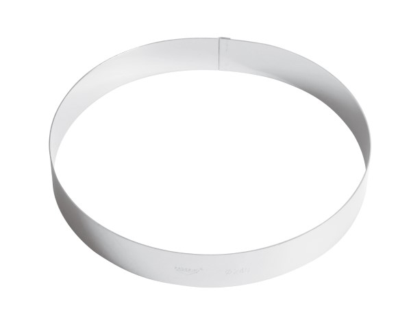 Anello Per Torte Ø Cm 24 H 3,5 Inox