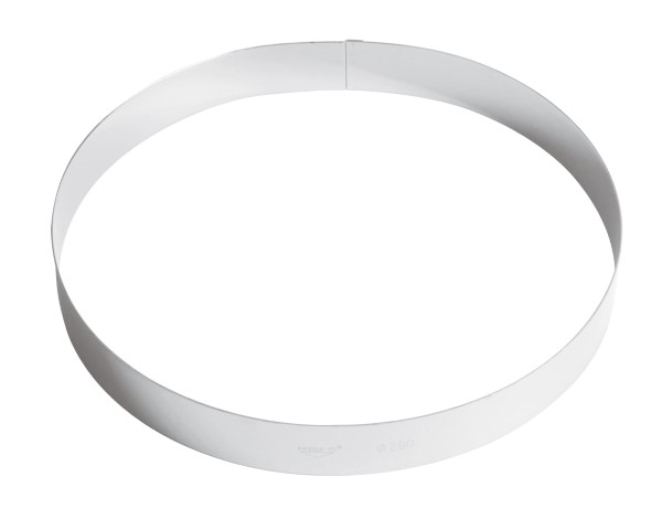 Anello Per Torte Ø Cm 28 H 3,5 Inox