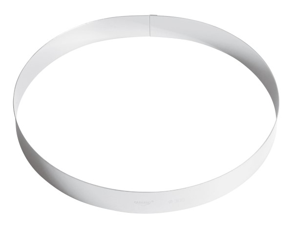 Anello Per Torte Ø Cm 30 H 3,5 Inox