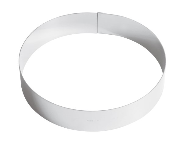 Anello Per Torte Ø Cm 22 H 4,5 Inox