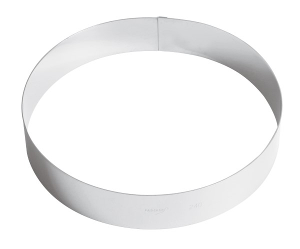 Anello Per Torte Ø Cm 24 H 4,5 Inox