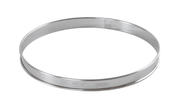 Anello Per Torte Ø Cm 22 H 2 Inox