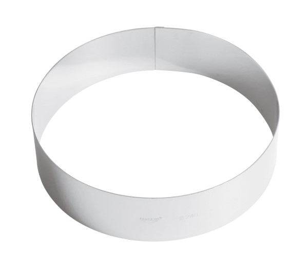 Anello Per Torte Ø Cm 24 H 6 Inox
