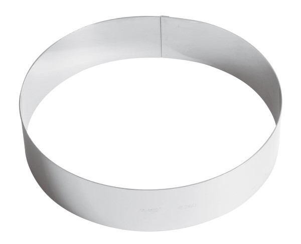Anello Per Torte Ø Cm 26 H 6 Inox