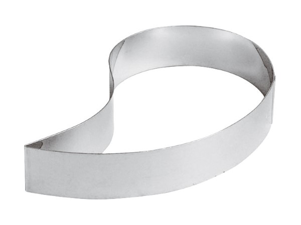 Telaio Virgola Cm 25 H 4 Inox