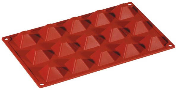 Stampo Mini Piramide da 15 cm 3,6x3,6x2,2