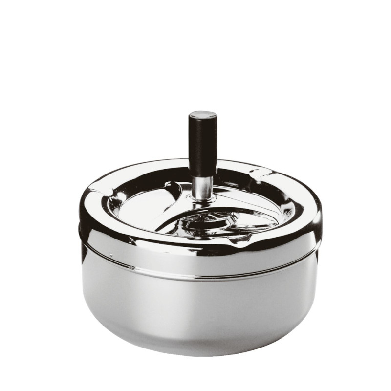 POSACENERE ROTANTE INOX Ø 13,0 CM H 10,5 CM