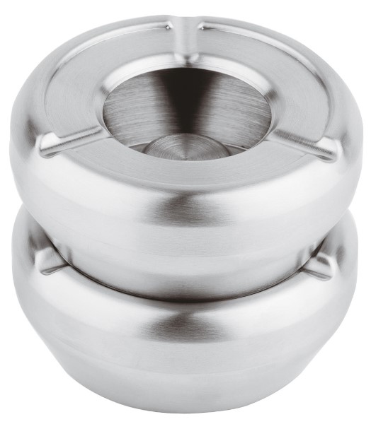 Portacenere Antivento Impilabile Ø10cm Inox