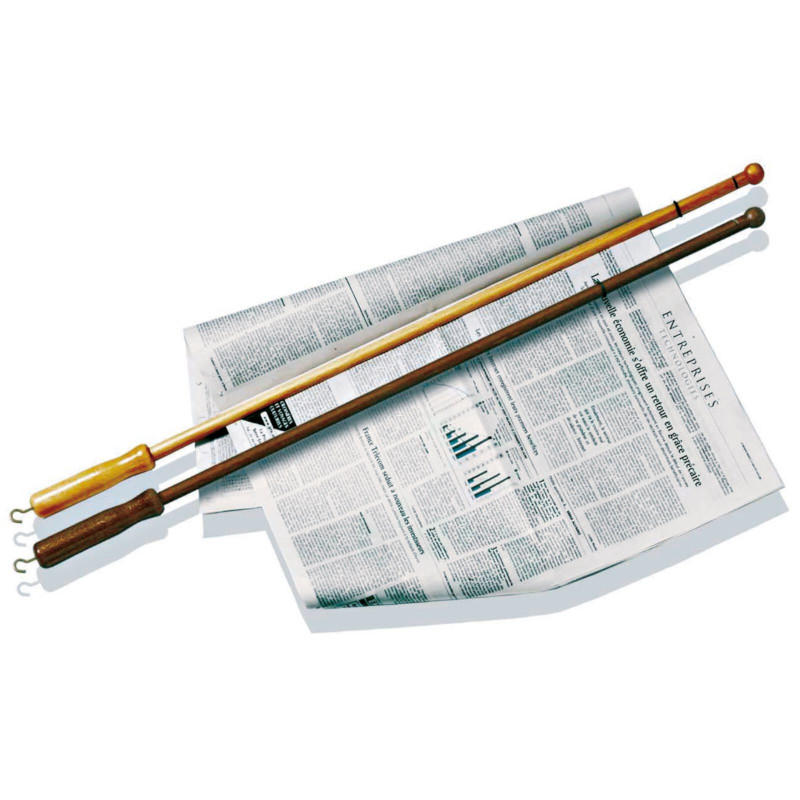 Bastone Giornale Cm 75 Legno Scuro