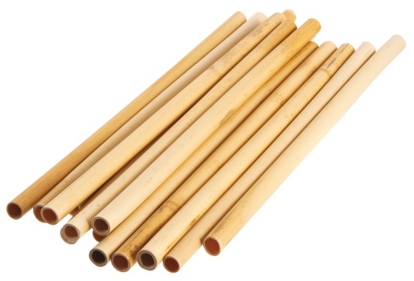 Cannucce Bamboo 110pz Ø9-10mm L25cm