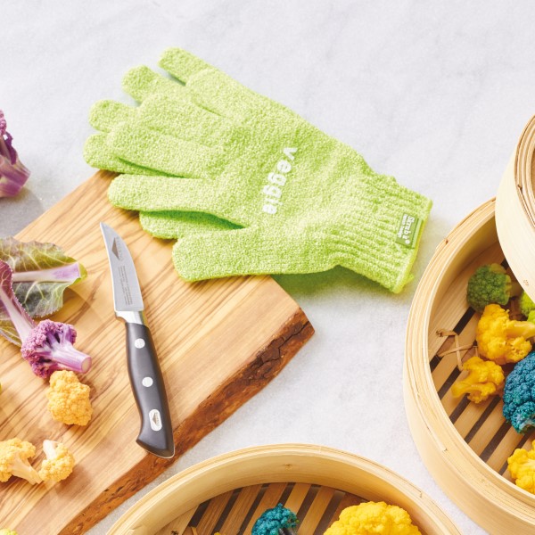 Guanti Scrub Verdure Cotone