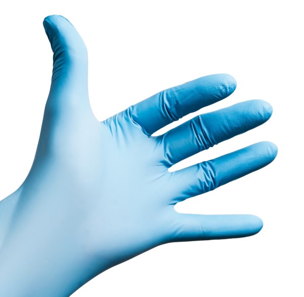 Conf.100 Pezzi Guanto Blu Tg L