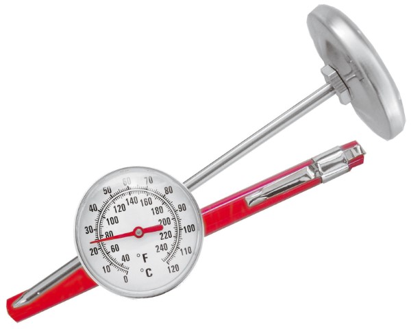 Termometro Arrosti ø4,5cm Inox 0+120°C