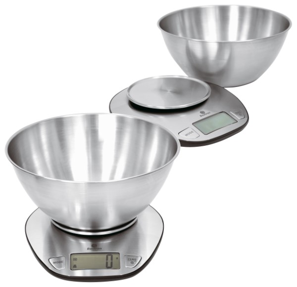 Bilancia Digitale 21,5x13cm 5Kg Inox Div 1g