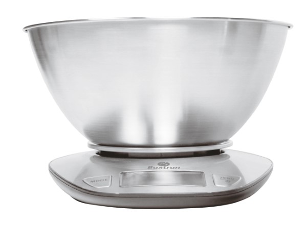 Bilancia Digitale 21,5x13cm 5Kg Inox Div 1g