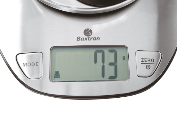 Bilancia Digitale 21,5x13cm 5Kg Inox Div 1g