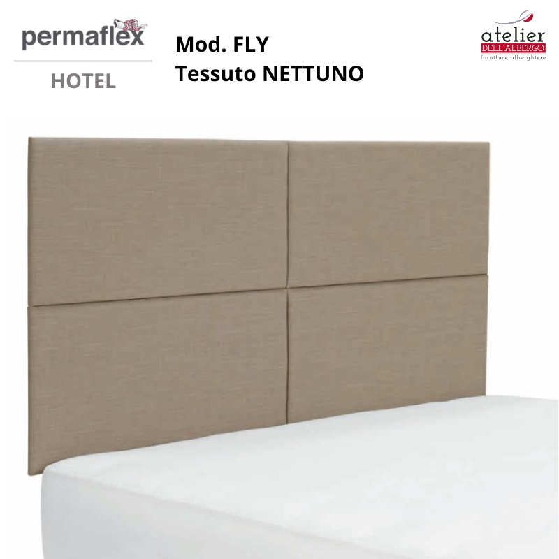 TESTIERA FLY TESSUTO NETTUNO 4 PANNELLI H90