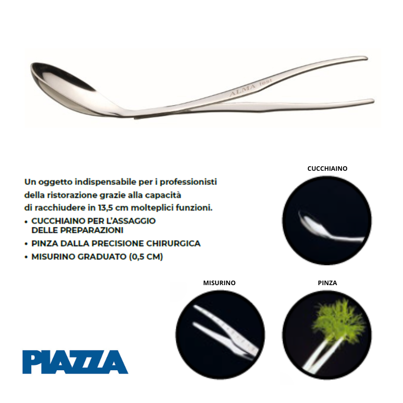 Molla TEST multifunzione 13,5cm PIAZZA