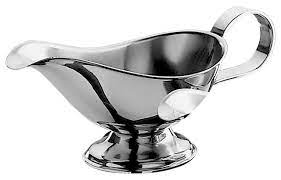 Salsiera 9cl Inox