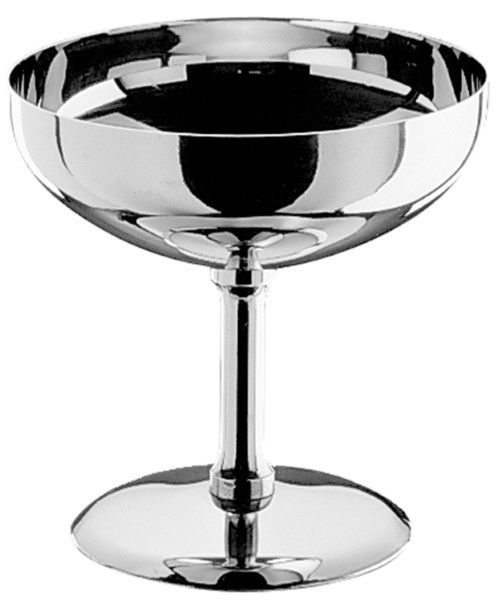 COPPA GELATO e MACEDONIA 10 cm Gambo Alto