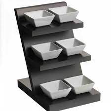 ALZATA 3 PIANI 6 CIOTOLE TRENDY-BAR