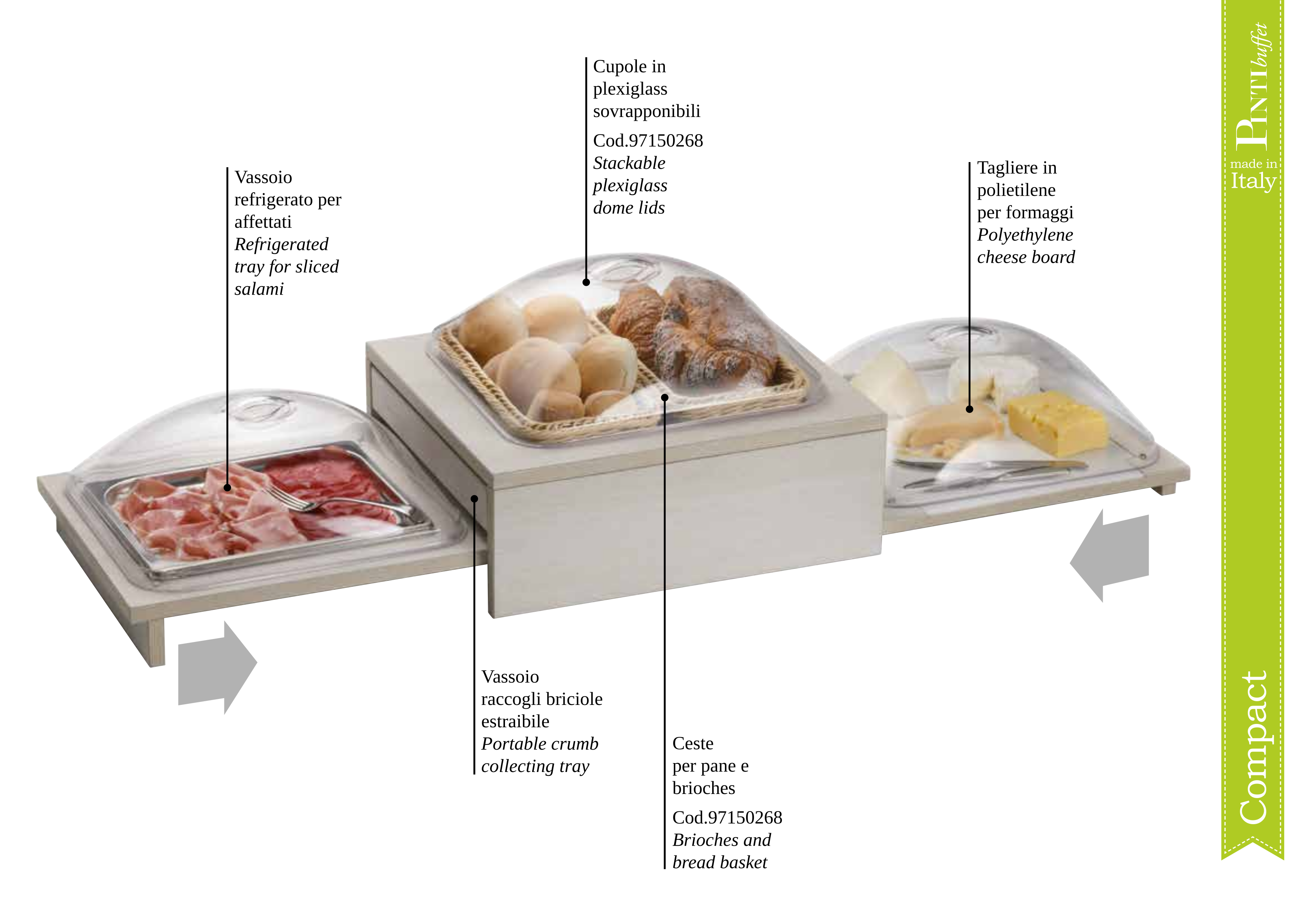 COMPACT STAZIONE DOLCE SALATO REFRIGERATO