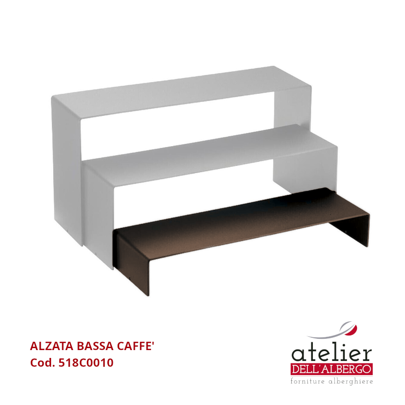 CALEIDO ALZATA BASSA CAFFE H CM 8,5
