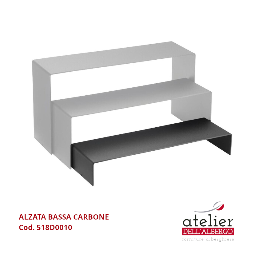 CALEIDO ALZATA BASSA CARBONE H CM 8,5