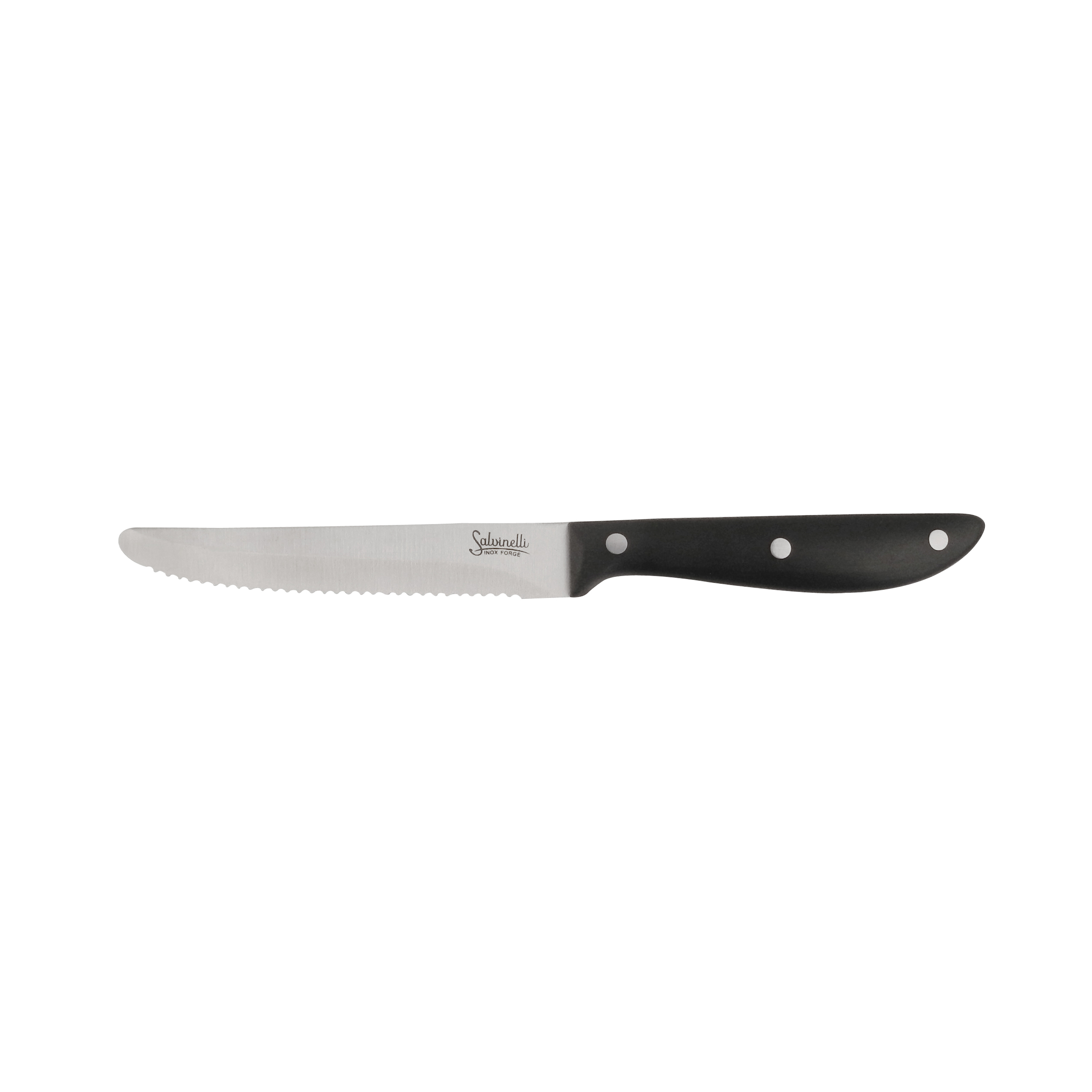 BISTROT Coltello Tavola Seghettato Punta Tonda