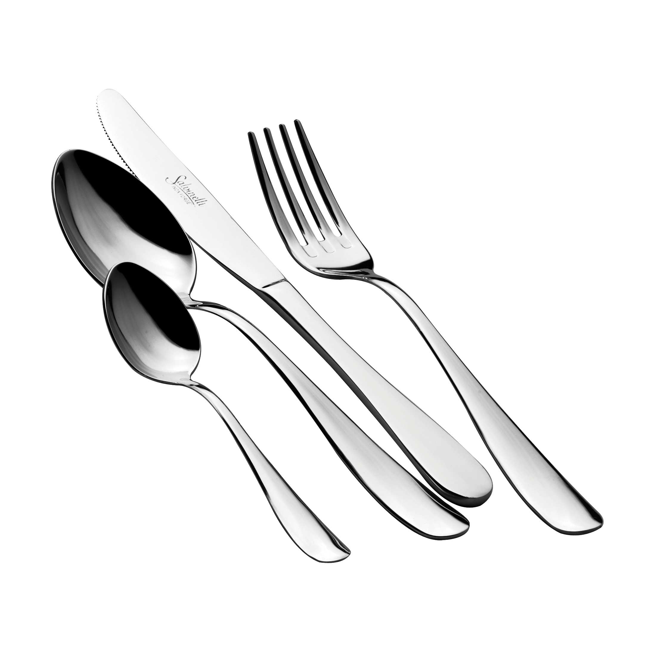 TWIST Forchettina dolce 3 punte Inox Lucido