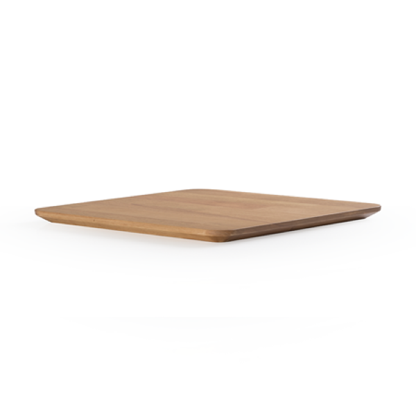BETA TABLE TOP - 70X70 CM RUBBERWOOD