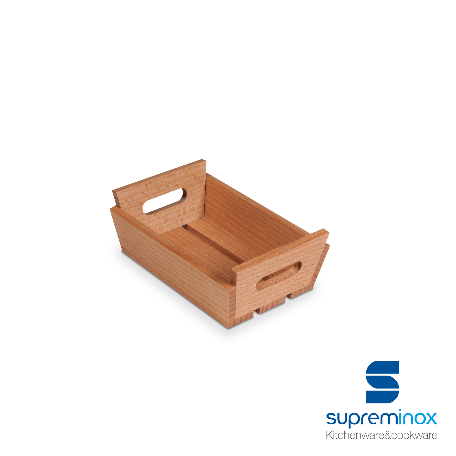 Mini cassetta rettangolare in legno 15x10cm
