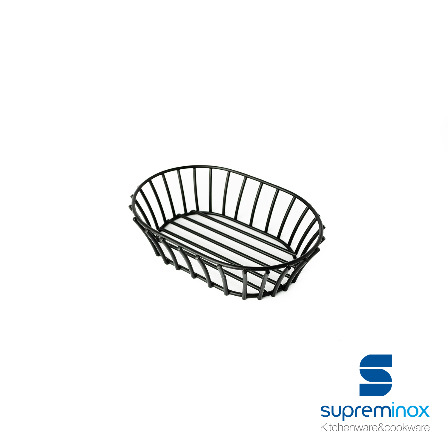 Cesto in metallo ovale 24x14cm