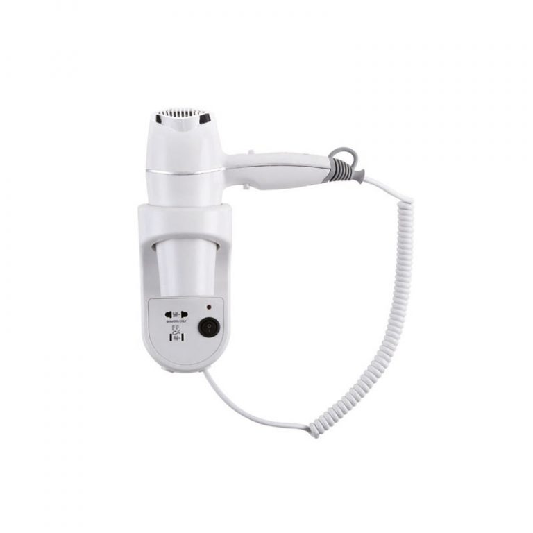 ASCIUGACAPELLI DA MURO PRESA RASOIO 1800W