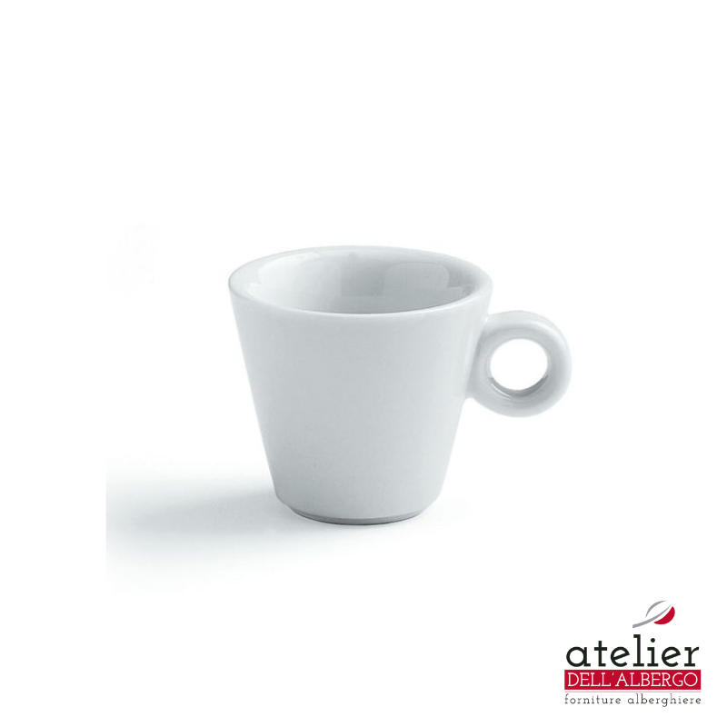 ELEGANT FRANCESCA Tazzina caffè CC105 Bianco