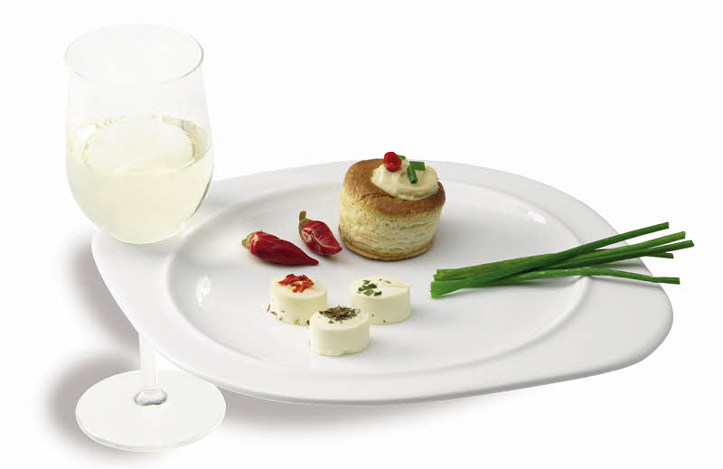 PIATTO PARTY CM 27X22 HAPPY HO BIANCO