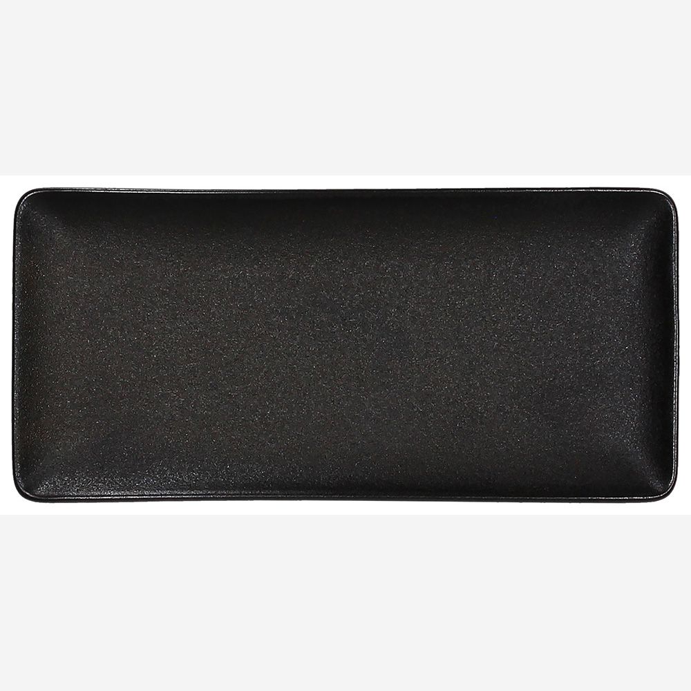 JAP BLACK piatto rettangolare 28x13,5cm