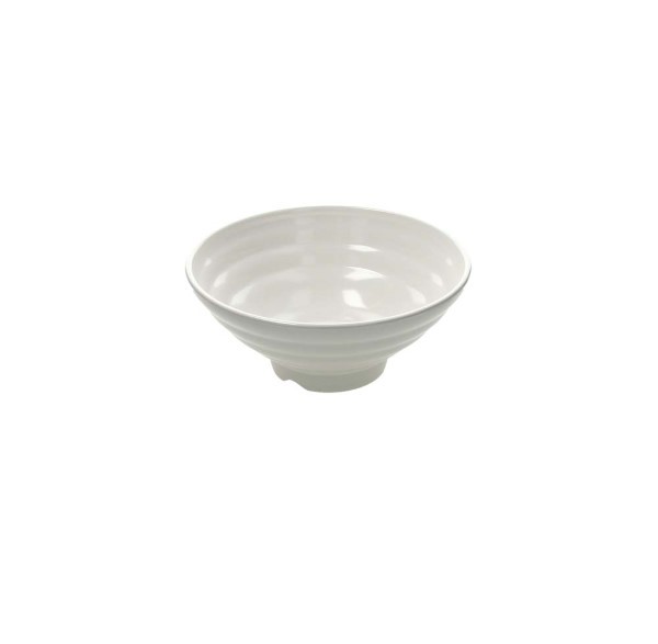 BOWL CON PIEDE CM 22 H9 SHOW PLA BIANCO